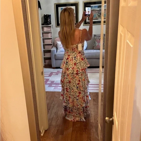 NWT floral tiered maxi - Picture 4 of 6